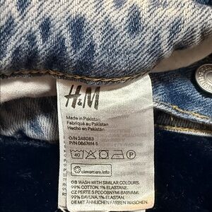H&M Indigo Denim shorts
